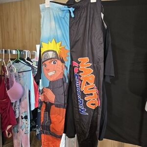 Naruto Comfy Black  lounge pants